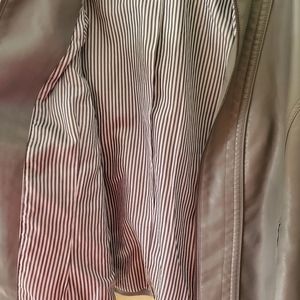 XL Grey a.n.a faux leather jacket